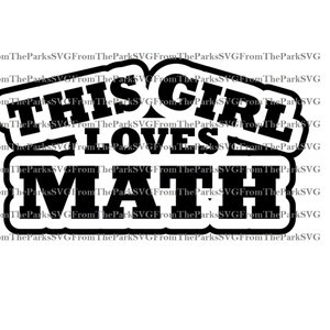 Rot werden dieses Mädchen liebt Mathe Digital File Download / SVG / PDF / DXF