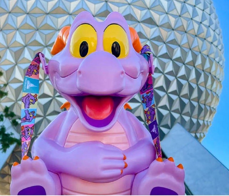 Epcot Figment Popcorn Bucket One Little Pop Festival of the Arts Digital File Download / SVG
