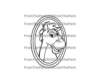 Toy Story Bullseye Toy Story Mania Sheriff Pferd Cowboy Hollywood Studios Digitale Datei Download / SVG / PDF / DXF