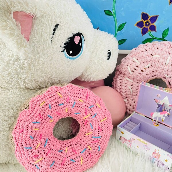 Donut Pillow Etsy UK
