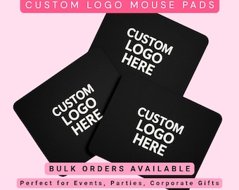 Custom Logo Mouse Pads | Bulk Corporate Gifts | Personalized Mouse Pad | Custom Desk Accessories | Event & Business Branding