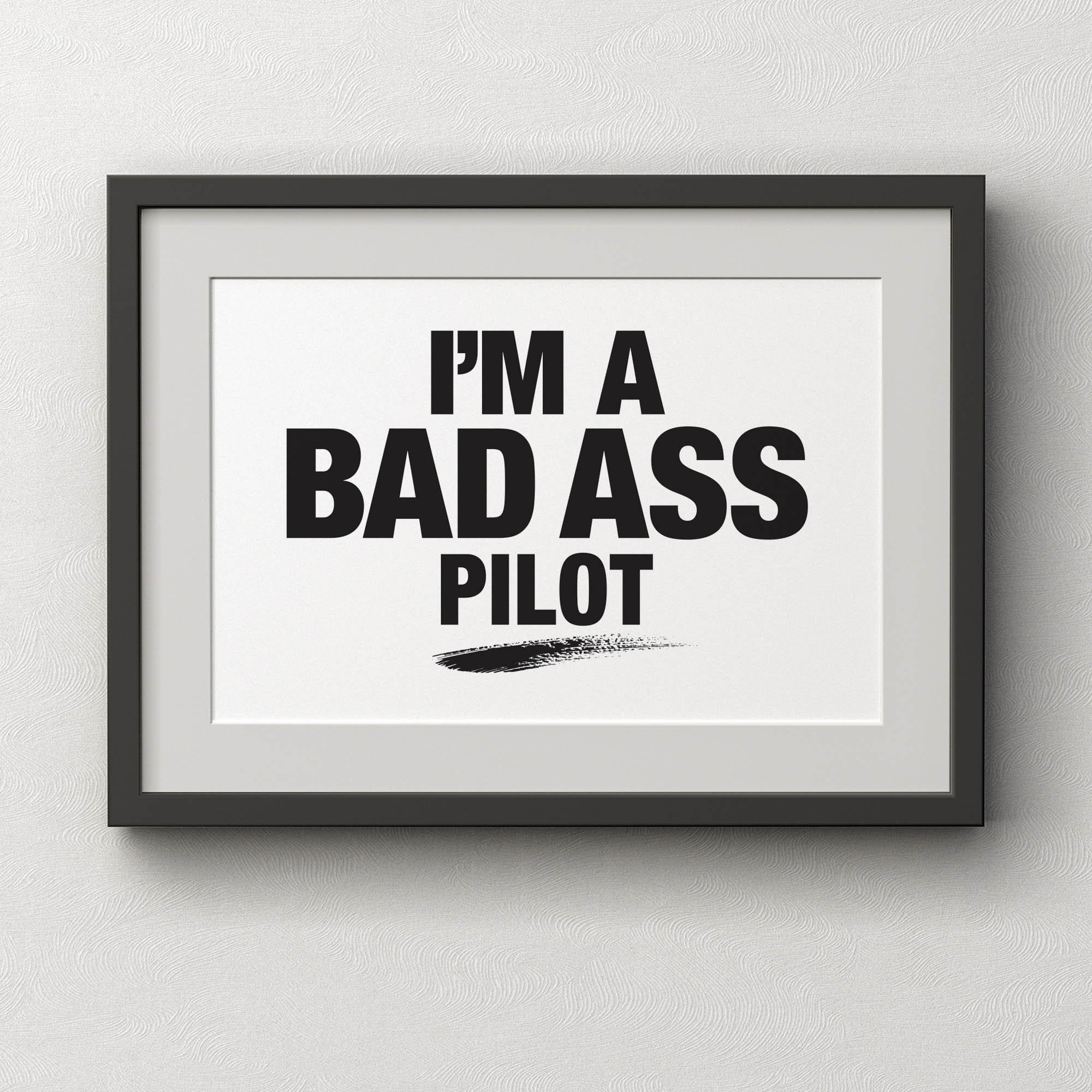 Aviation Printable Digital Self Print Pilot Gifts Plane Etsy