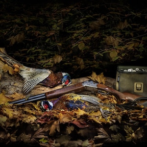Fine Art Fotografie Grußkarte - The Poacher