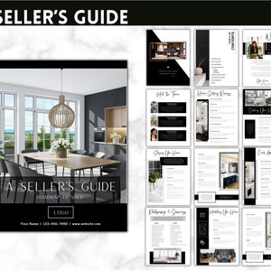Real Estate SELLERS Guide | 2023 Edition | Customizable Canva Template