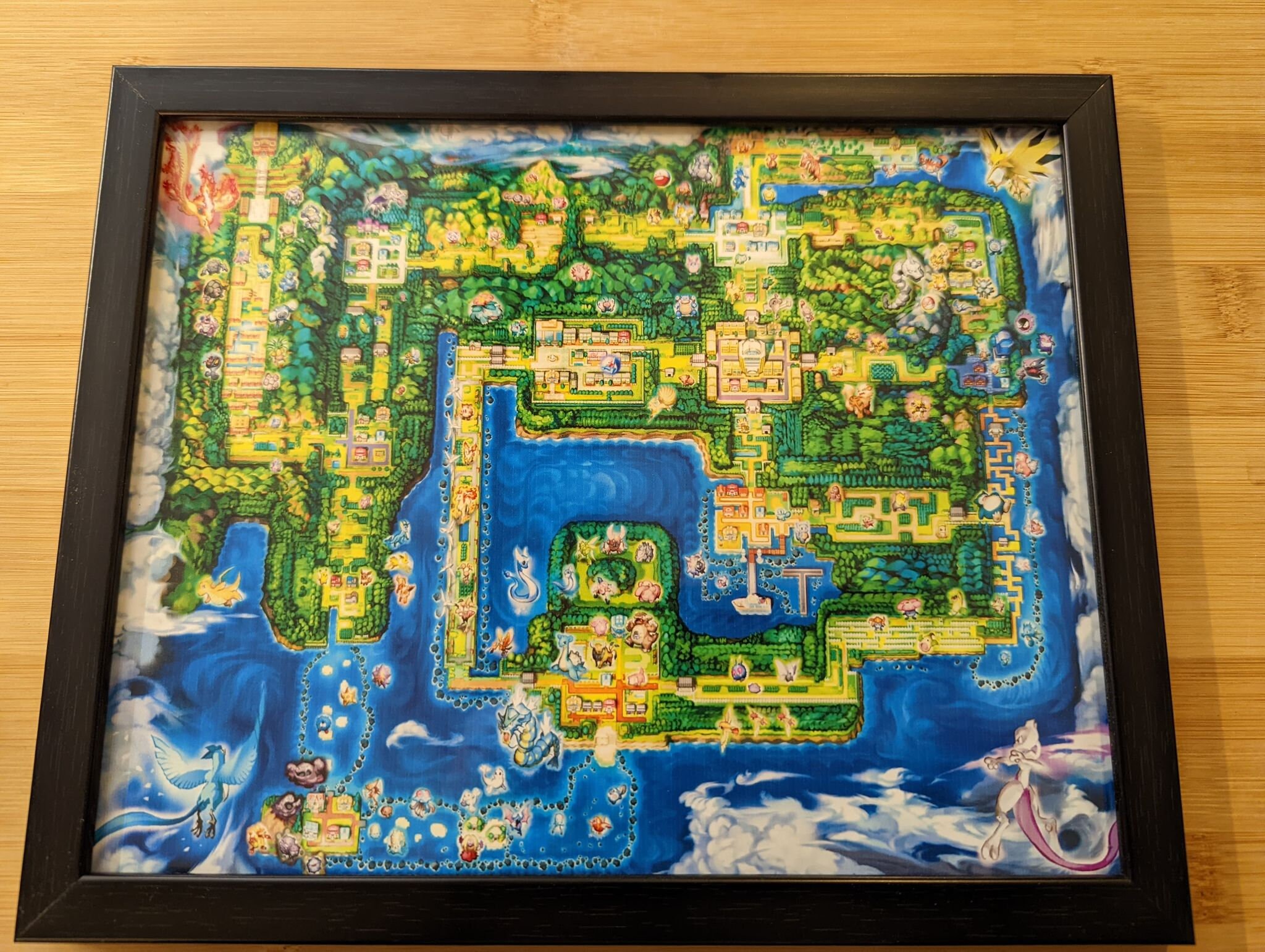 Mapa Pokemon Kanto Rotulado Pokemon Kanto Routes