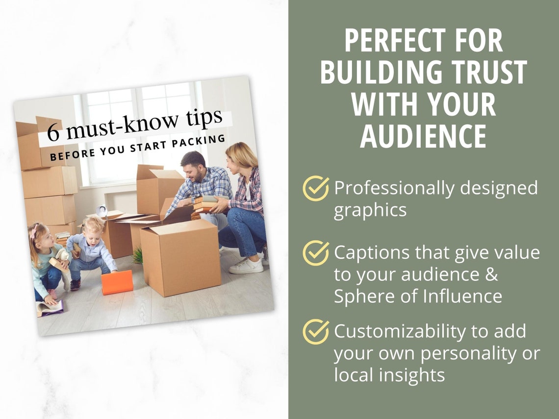 10 Winter Real Estate Instagram Posts AND Captions Social Media Posts