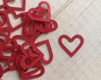 Table confetti Love heart Table confetti Wedding decorations Anniversary decorations