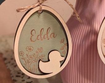 Easter pendant | duck | Easter Bunny | Trailer | Easter | gift | Decoration | child | Easter gift | easter