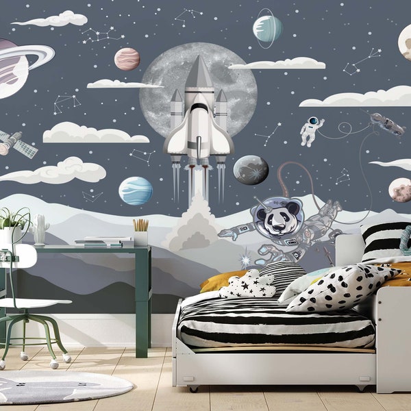Space Wallpaper Etsy Canada