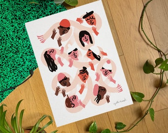 SCARF illustrated poster (30 x 40 cm)