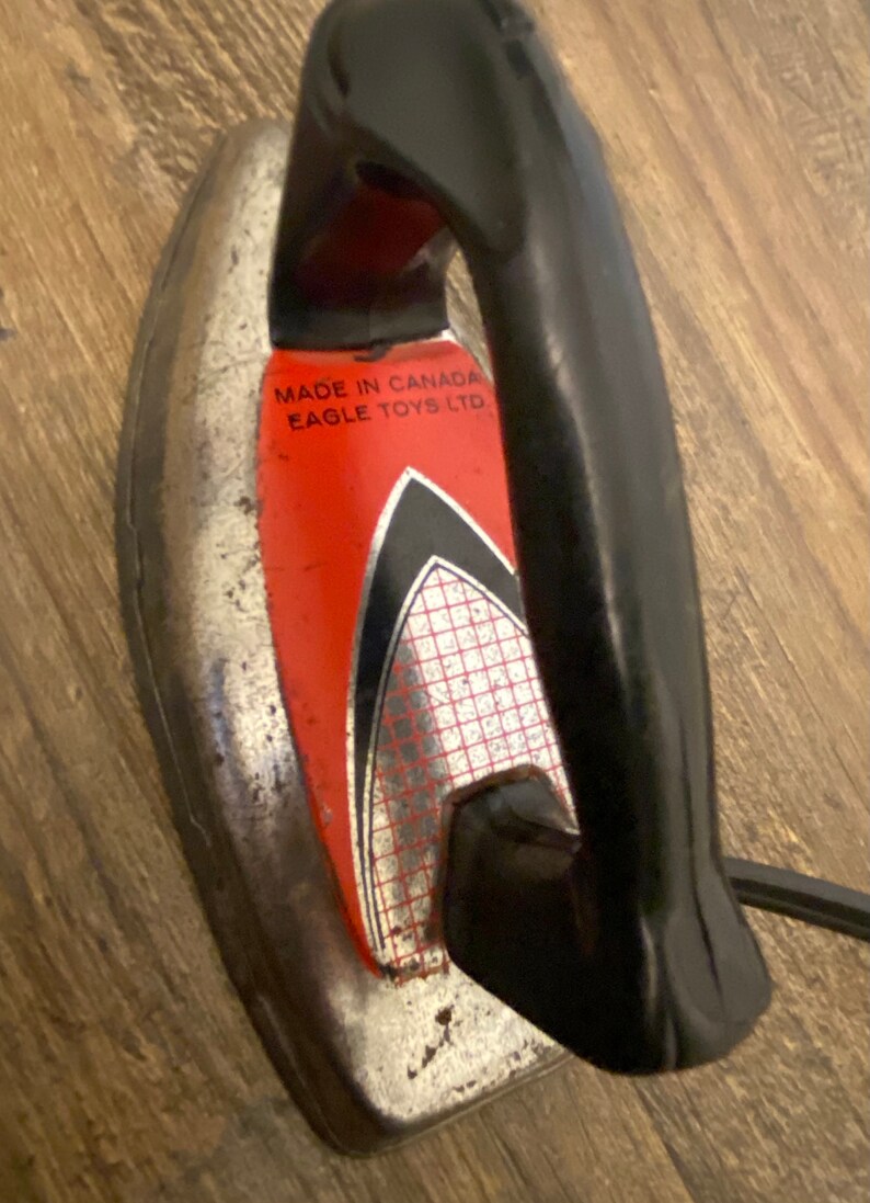 Vintage Childrens Ironing Board and Iron Etsy