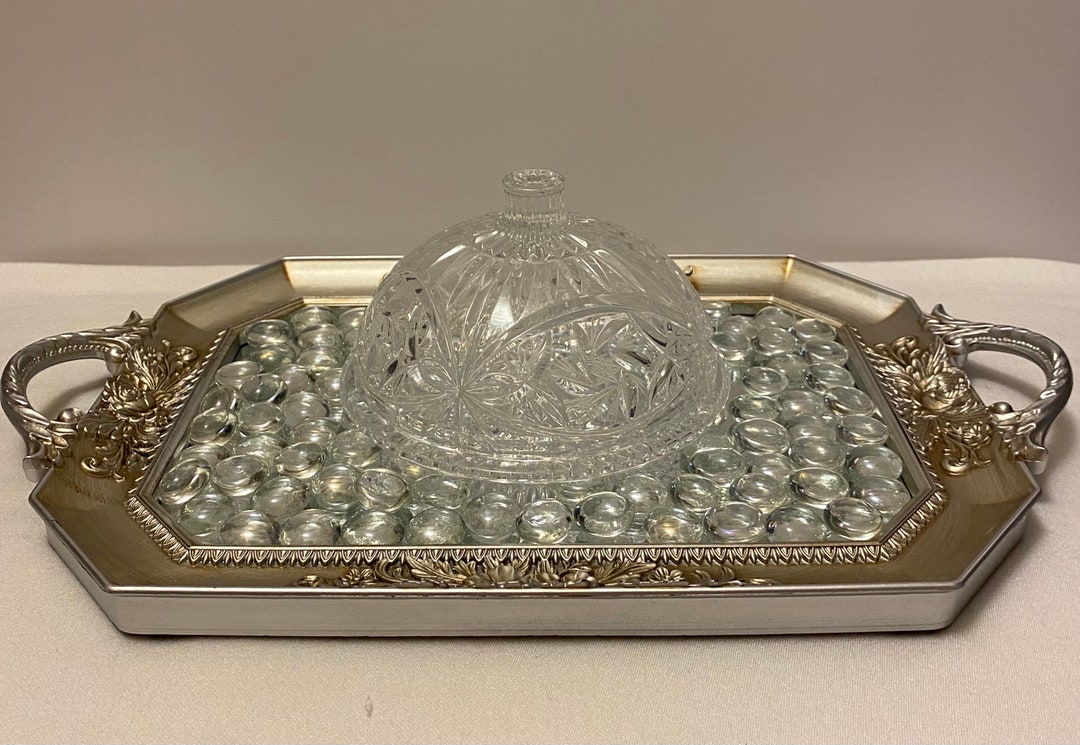 Crystal Butter Dish Etsy