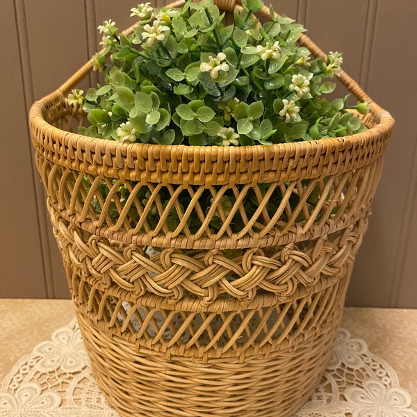 Vintage Wall Basket Etsy