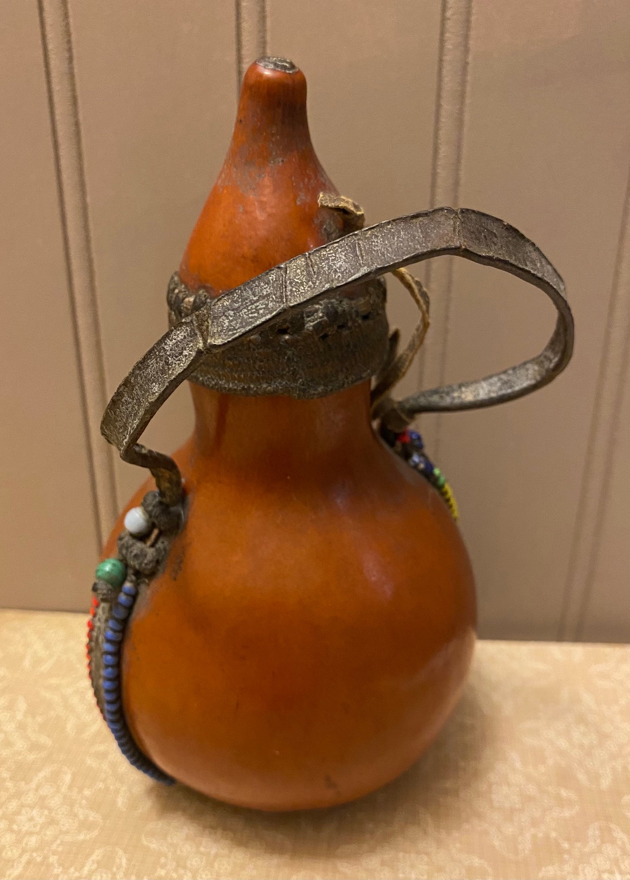 Vintage African Gourd Canteen - Etsy