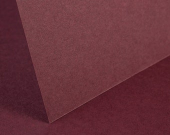 A4 300gsm Deep Red, Burgundy, Premium Thick Craft Card  25 Sheets
