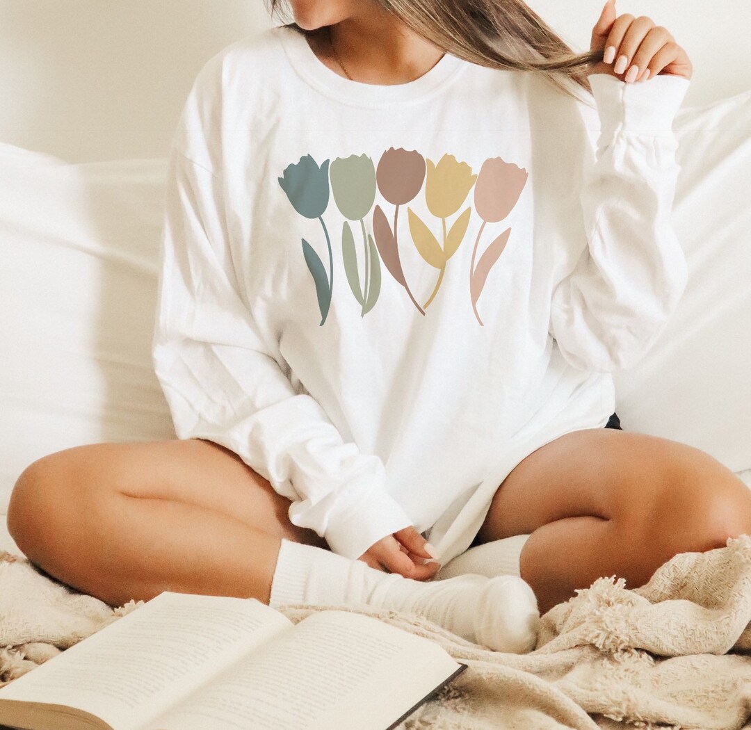 Laurie Flower Knit T Shirt