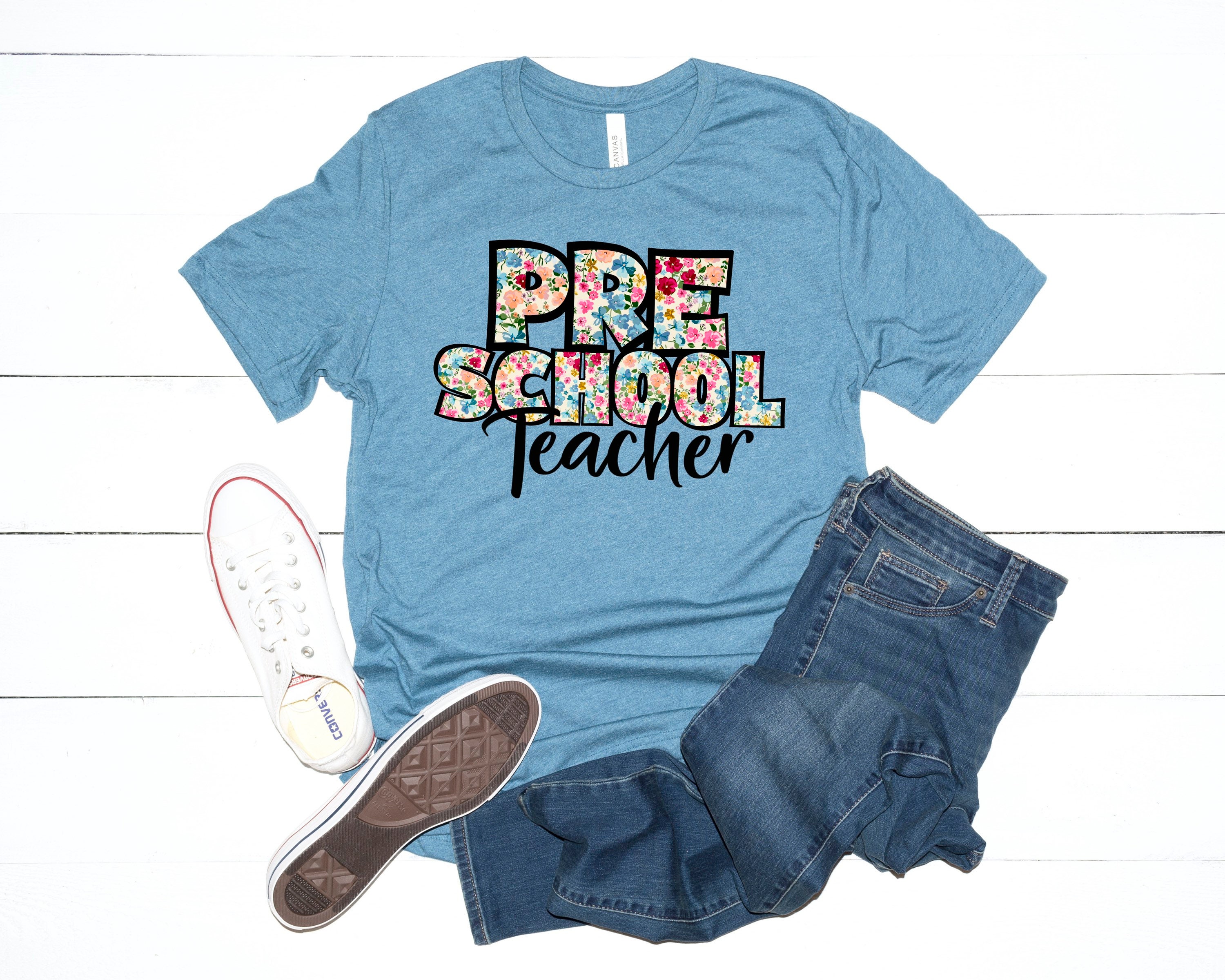 etsy preschool teacher shirts