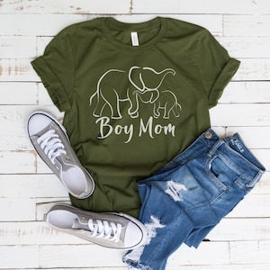 Boy Mom Shirt, Boy Mama Shirt, Boho maternity, trendy plus Size clothing aesthetic, Mother’s Day gift for new mom, birthday gift for her mom