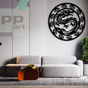 Dragon Dxf Files Dragon Laser Cut Dragon Svg File For Cricut Dragon Metal Wall Art Dragon Cnc Project Dragon Vector Cut Dragon Wall Decor