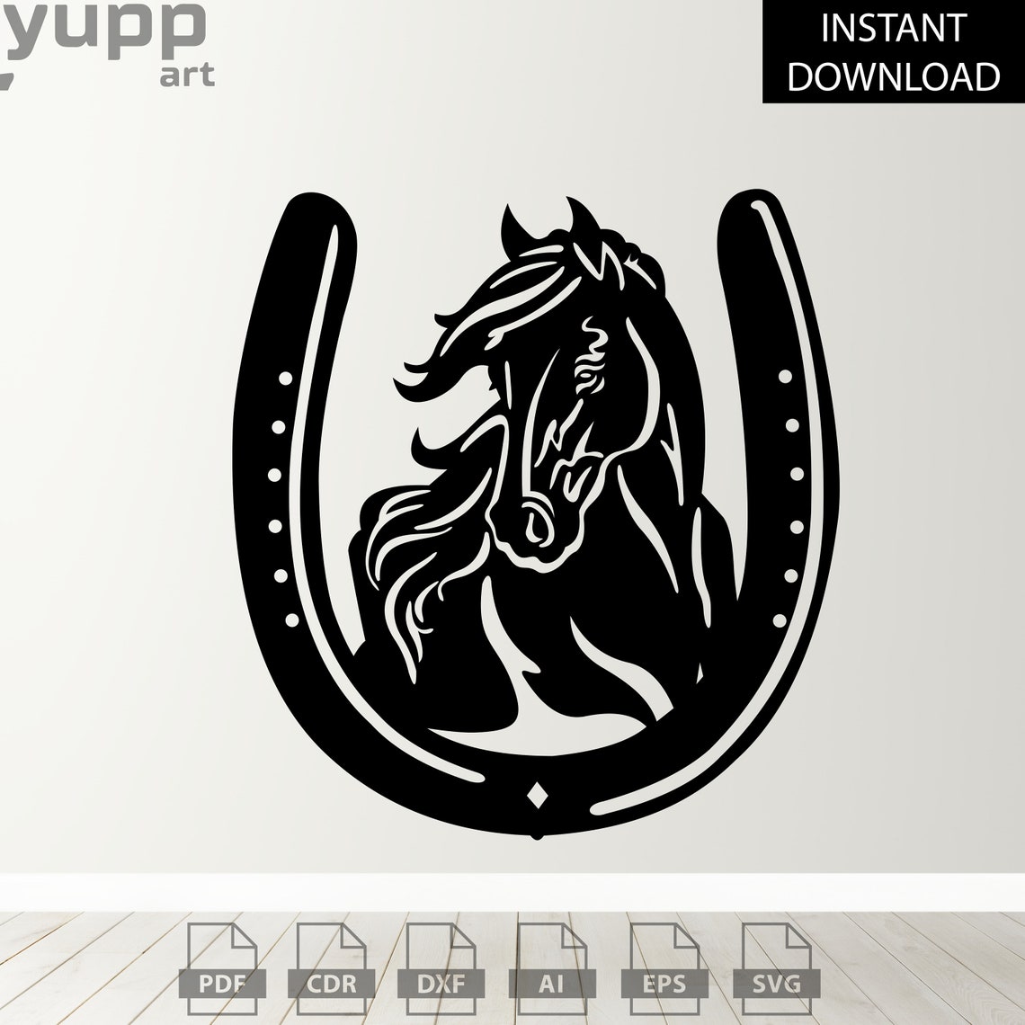 Horseshoe Svg for Cricut Horse Head Clipart Western Cnc - Etsy