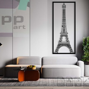 Paris Eiffel Dxf Files Paris Eiffel Laser Cut Paris Eiffel Svg File For Cricut Paris Eiffel Metal Wall Art Paris Eiffel Cnc Router