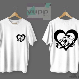 Love Ring Dxf Files Love Ring Laser Cut Love Ring Svg File for Cricut ...