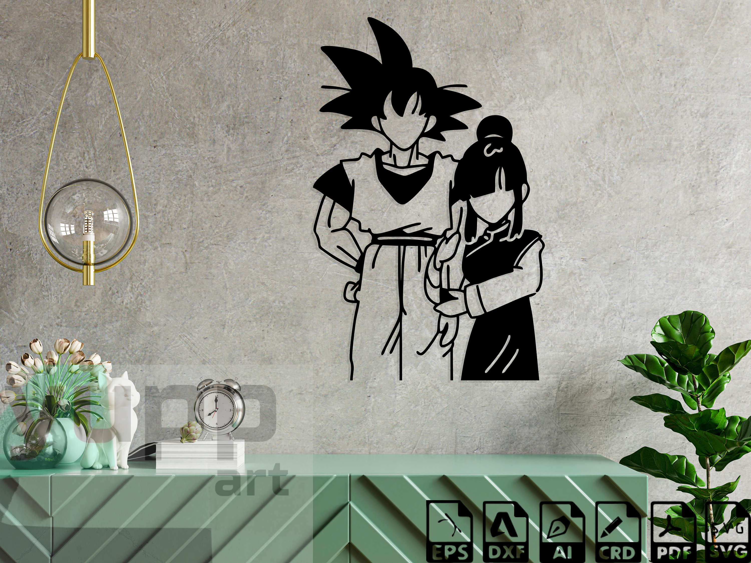 Goku Svg, Dragon Ball Z Svg, Goku Anime Svg, file for cricut, Anime sv