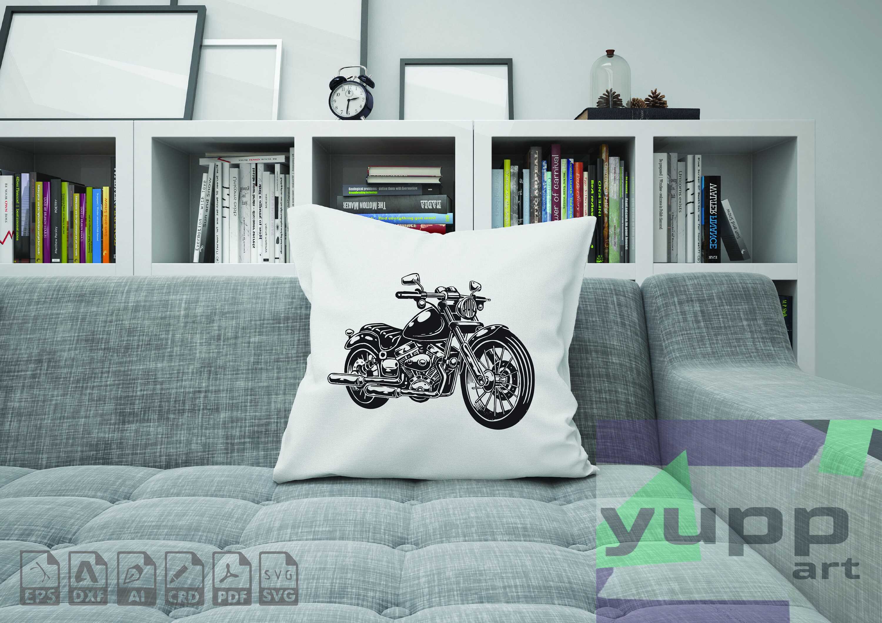 Motorcycle Router Template Motorcycle Laser Cut Svg Dxf Pdf Engraving Decal Silhouette Template ...