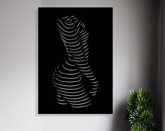 Woman Dxf Files Woman Laser Cut Woman Svg File For Cricut Woman Metal Wall Art Woman Cnc Project Woman Cnc Router