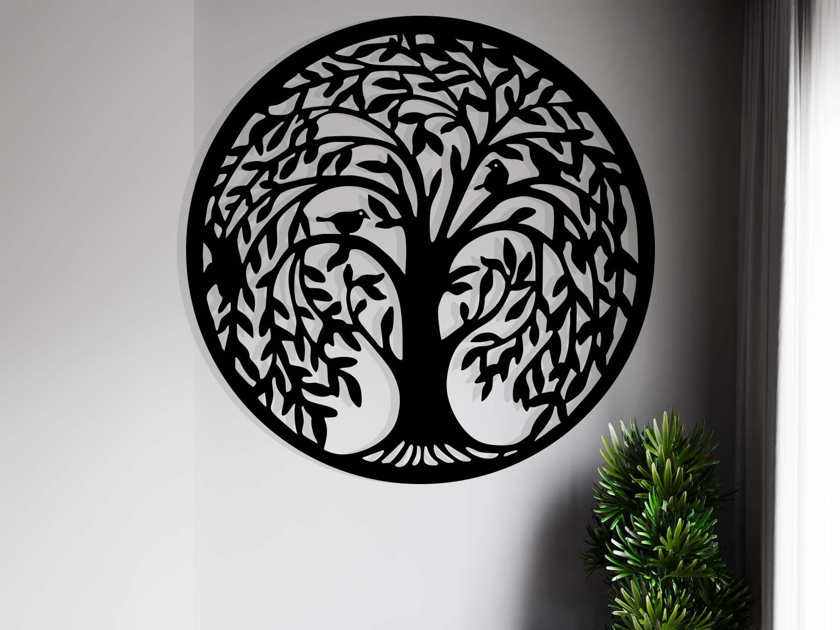Tree of Life Dxf Files Tree of Life Laser Cut Tree of Life Svg