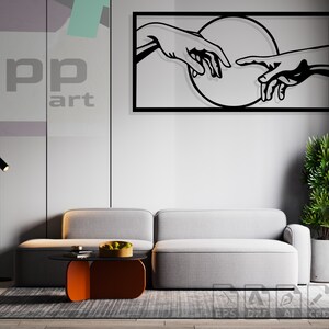 Adam Michelangelos skapelse laserskuren svg dxf pdf gravyr silhuett mall cnc skärande router digital vektor omedelbar nedladdning