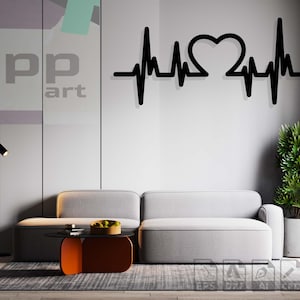 Liefde Beats Hart Dxf Bestanden Love Beats Hart Laser Cut Liefde Beats Hart Svg Bestand Cricut Liefde Beats Hart Metal Wall Art Liefde Hart Cnc