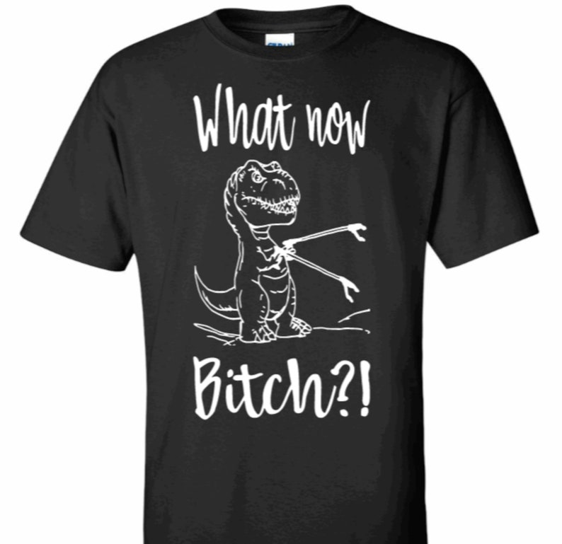 What Now Funny Trex Comfortable Graphic Tshirt Etsy