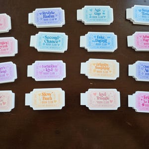 Marcador magnético de tropos de talones de boletos