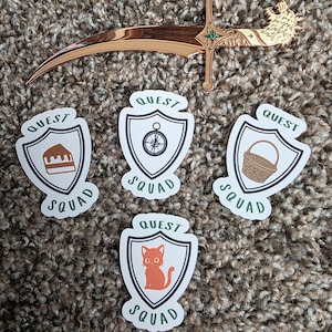 Quest Squad sticker bundle