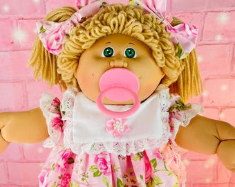 Vintage 1983 Cabbage Patch Kid Doll: First Edition CPK Collector Girl