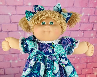 Cabbage Patch Kids Vintage 1984 Girl Beige Loop Hair Collector Doll Little Girls READ DESCRIPTION BELOW
