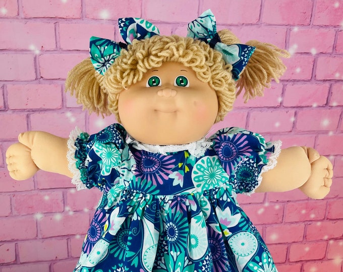 Cabbage Patch Kids Vintage 1984 Girl Beige Loop Hair Collector Doll Little Girls READ DESCRIPTION BELOW