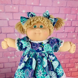 Cabbage Patch Kids Vintage 1984 Girl Beige Loop Hair Collector Doll Little Girls READ DESCRIPTION BELOW