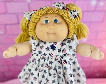 Cabbage Patch Kids  1983 first edition Butter Scoth Blonde Girl Collector Doll KT Gift for Girls READ DESCRIPTION