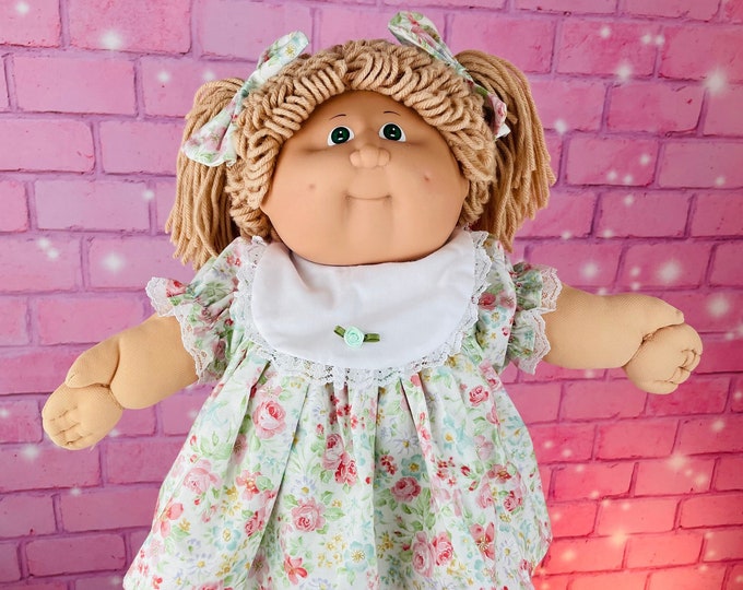 Cabbage Patch Doll Vintage Dolls 1983 Beige Hair Girl Freckles Collector Doll CPK Dolls Gift READ DESCRIPTION