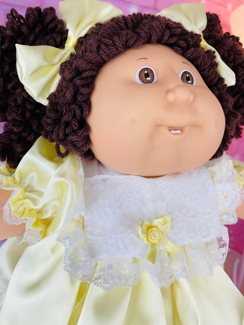 Cabbage Patch Kids Vintage 1986 Popcorn Hair Collector Doll KT Etsy