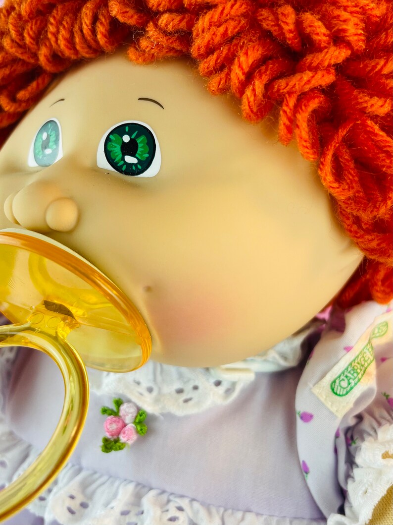 Cabbage Patch Kids in Box Vintage Doll Girl Red Hair HTF Etsy