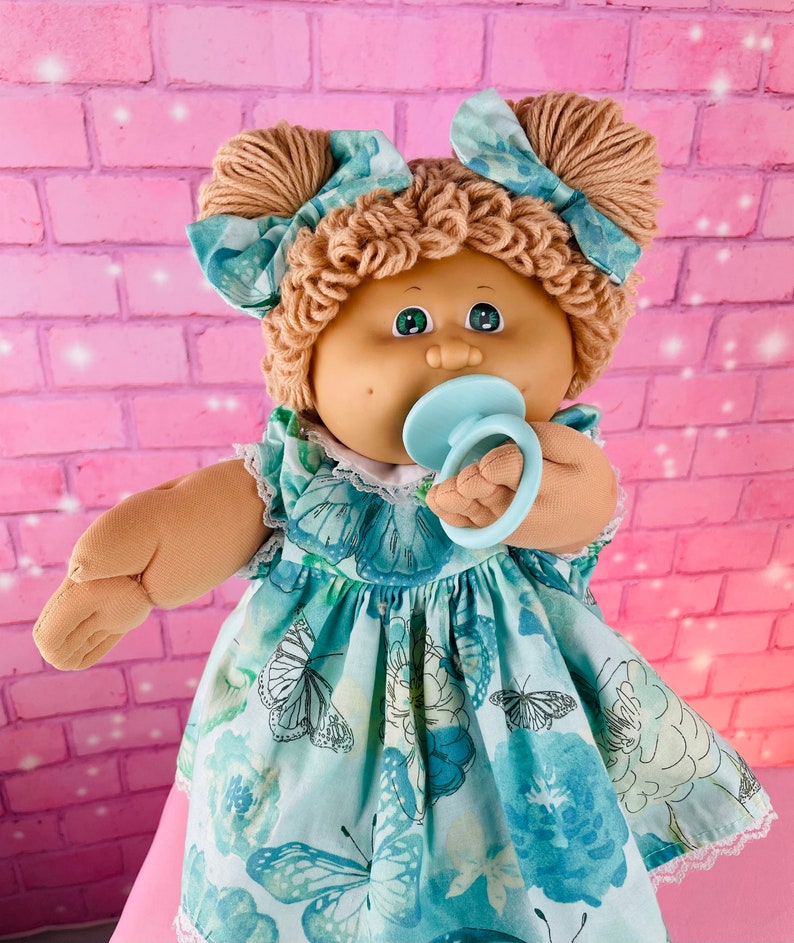 Cabbage Patch Doll Vintage Pacifier 1985 Girl Pacifier Beige Etsy