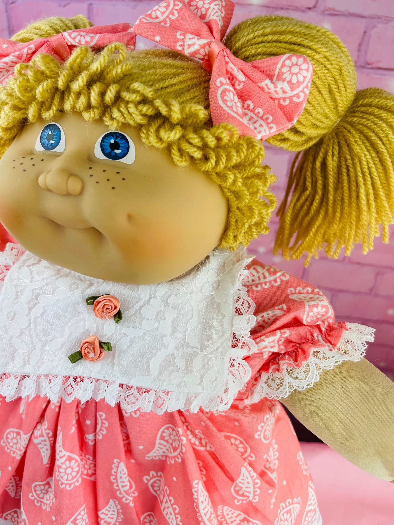 Jesmar Cabbage Patch Kid Collector Doll Vintage Toy Butter Etsy