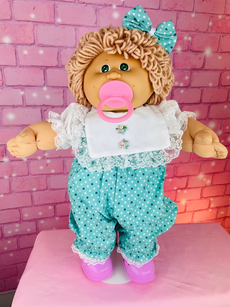 Cabbage Patch Doll Girl Vintage Dolls 1983 Pacifier Loop Beige Etsy
