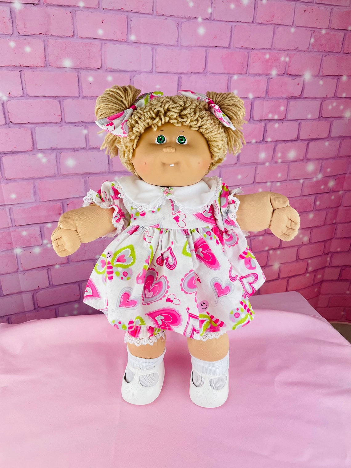 Cabbage Patch Kids Vintage 1985 Girl Beige Hair Collector Doll Etsy