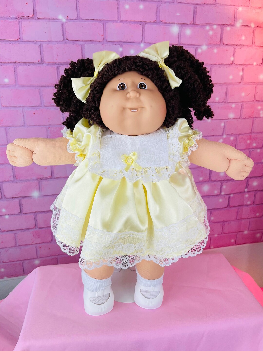Cabbage Patch Kids Vintage 1986 Popcorn Hair Collector Doll KT Factory
