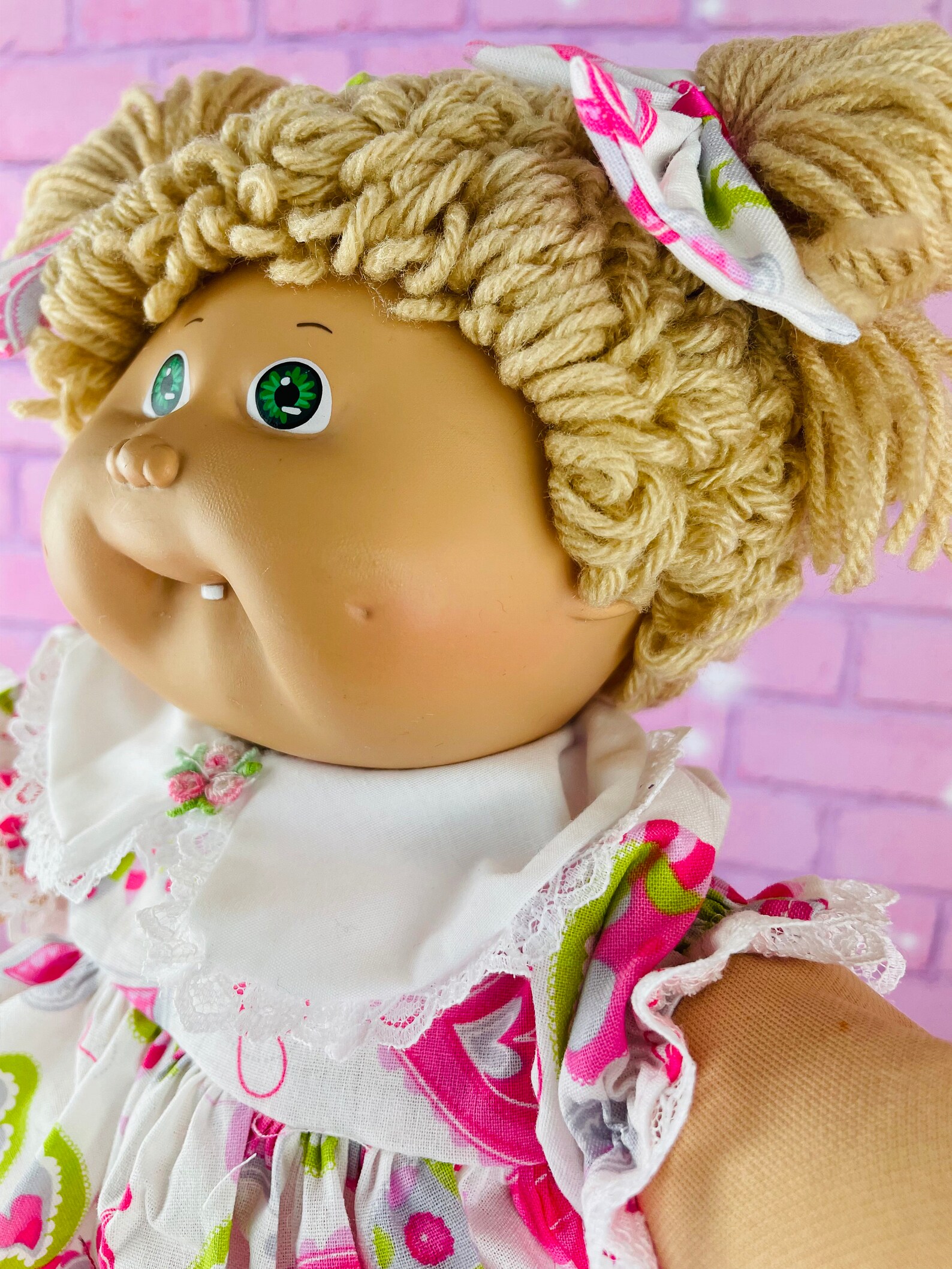 Cabbage Patch Kids Vintage 1985 Girl Beige Hair Collector Doll Etsy