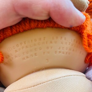 Poupée Cabbage Patch Kids Vintage – Jesmar – Signature Originale (1978/82)